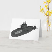 Onderzeese illustratie van cartoon kaart (Gele Bloem)