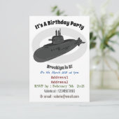 Onderzeese illustratie van cartoon kaart (Staand voorkant)