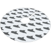 Onderzeese illustratie van cartoon kerstboom rok (Gekanteld)