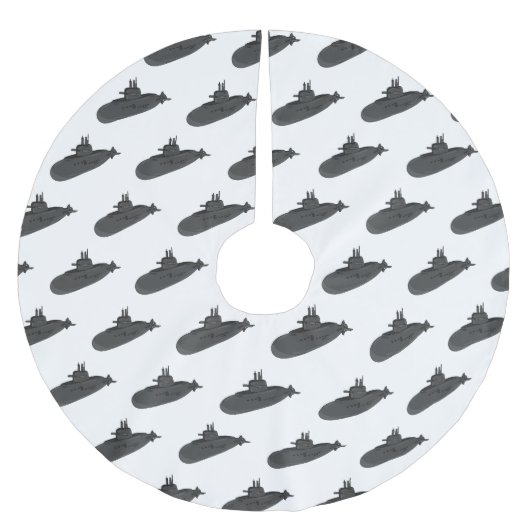 Onderzeese illustratie van cartoon kerstboom rok (Voorkant)