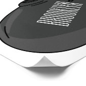 Onderzeese illustratie van cartoon poster (Hoek)