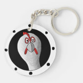 onderzeese kip sleutelhanger (Achterkant)