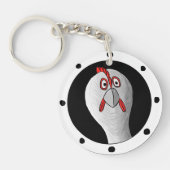 onderzeese kip sleutelhanger (Voorkant)