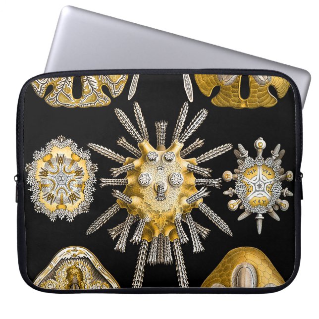Onderzeese kleuren voor laptops laptop sleeve (Voorkant)