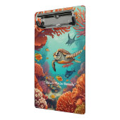 "Onderzeese kunst" Mini Klembord (Angled2)