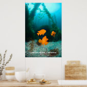 Onderzeese omgeving poster (Keuken)