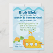 Onderzeese partij kaart (Voorkant)