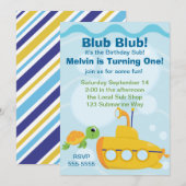 Onderzeese partij kaart (Voorkant / Achterkant)