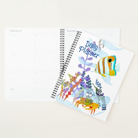 Onderzeese Schattigee Critters Dagelijkse Planner (Display)