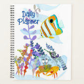 Onderzeese Schattigee Critters Dagelijkse Planner (Voorkant)