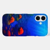 Onderzeese slak Case-Mate iPhone case (Achterkant (horizontaal))