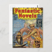 Onderzeese slangen briefkaart (Voorkant / Achterkant)