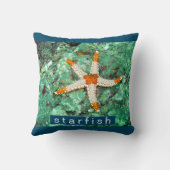 Onderzeese Starfish personaliseren Kussen (Achterkant)