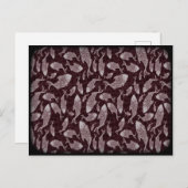 Onderzeese vispatronen briefkaart (Voorkant / Achterkant)