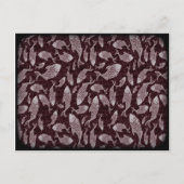 Onderzeese vispatronen briefkaart (Voorkant)