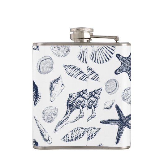 Onderzeese wezens heupfles (Achterkant)