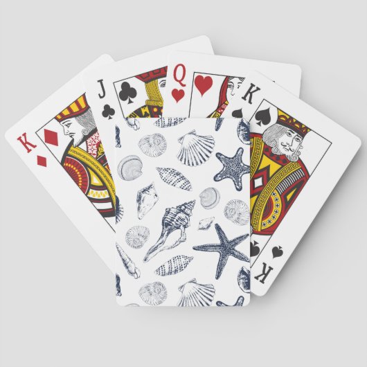 Onderzeese wezens pokerkaarten (Achterkant)