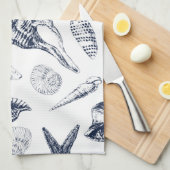 Onderzeese wezens theedoek (Quarter Fold)