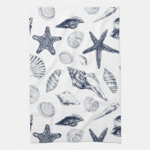Onderzeese wezens theedoek (Verticaal)