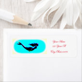 onderzeese zeemeermin etiket (Insitu)