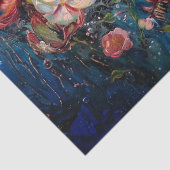 Onderzeese zeemeermin tissuepapier (Detail)