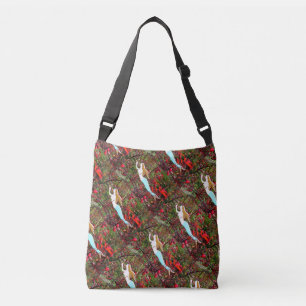 onderzeese zeemeerminnen zwemmen crossbody tas