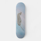 Onderzeese zeezoogdier Narwhal Persoonlijk Skateboard (Voorkant)