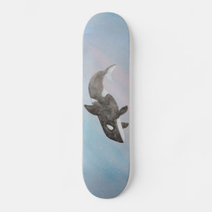 Onderzeese zeezoogzoogkoiller Whale Orca Persoonlijk Skateboard