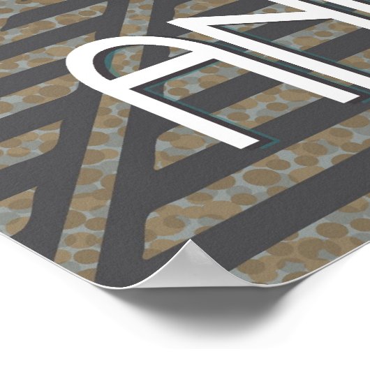 Onderzetter 15e Jubileum Poster (Hoek)