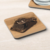 Onderzetter 1937 Underwood Typewriter Cork (Linkerzijde)