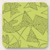 Onderzetter 6 : ATOMIC BOOMERANG - CHARTREUSE (Voorkant)