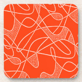 Onderzetter 6 : CONTEMPO - PERSIMMON (Voorkant)