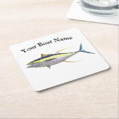Onderzetter Aangepaste naam boot Tuna (Schuin)