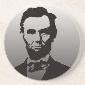 Onderzetter Abraham Lincoln (Voorkant)