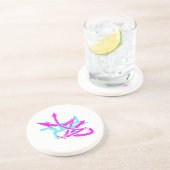 Onderzetter abstracte pijlen (Zijkant)