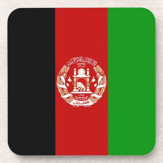 Onderzetter Afghanistan (Voorkant)