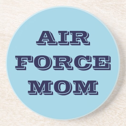 Onderzetter Air Force mama (Voorkant)