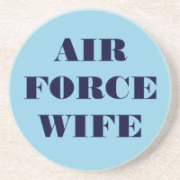 Onderzetter Air Force Wife
