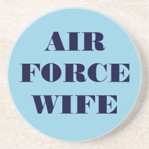 Onderzetter Air Force Wife