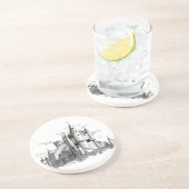 Onderzetter - Alcazar - kasteel (Zijkant)