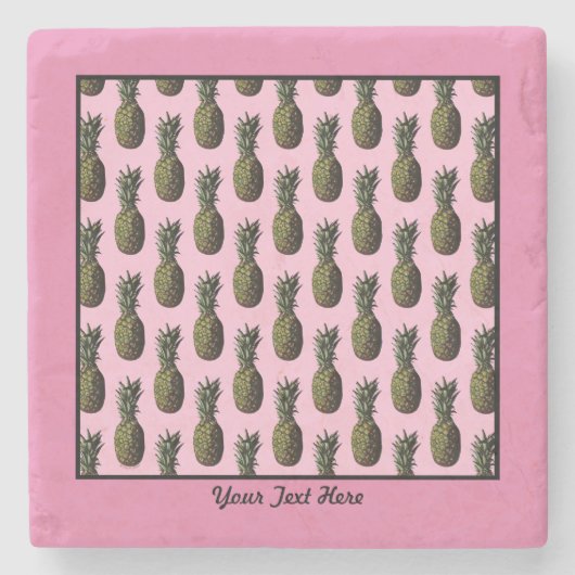 Onderzetter anananassteen (Voorkant)
