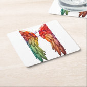 Onderzetter Angel Wings Barware Angelic Vibes (Schuin)