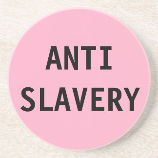 Onderzetter Anti-slaverijroze