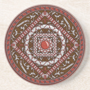 Onderzetter Aries Mandala