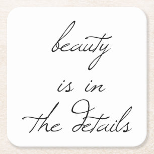 Onderzetter Beauty Paper