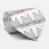 Onderzetter Betere sleer Stropdas (Opgerold)