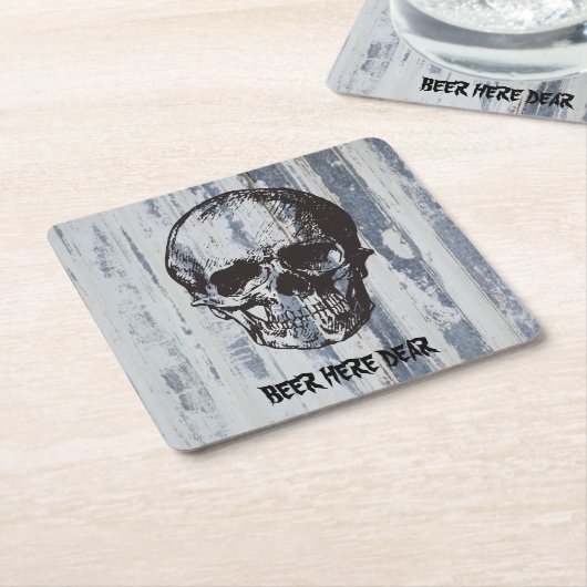 Onderzetter bier voor de Man (Schuin)