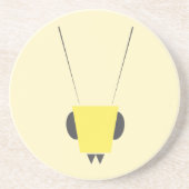 Onderzetter bijenkop (Voorkant)