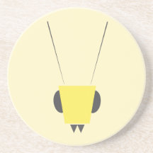 Onderzetter bijenkop