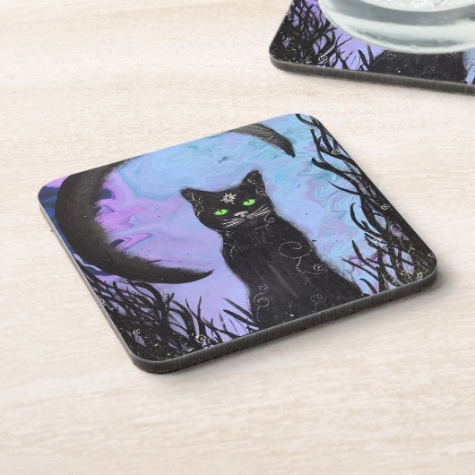 Onderzetter - Black Magic (Linkerzijde)